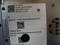 HP 15.6” 250 G7 Genuine Laptop Palmrest w/TouchPad Keyboard AP29M000420 - Tested Computer Laptop Parts