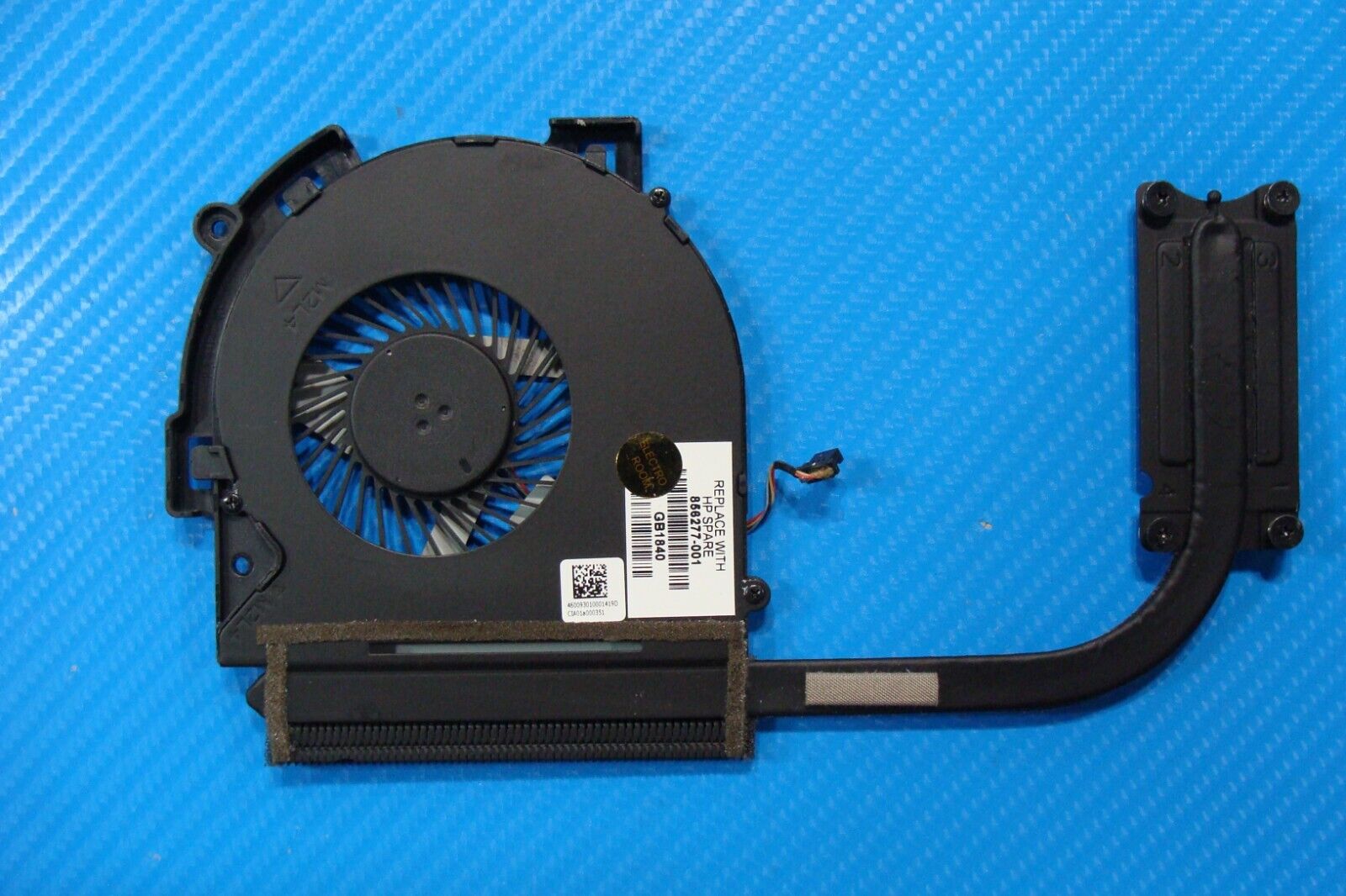 HP Envy x360 15.6” 15t-aq200 OEM Laptop CPU Cooling Fan w/Heatsink 856277-001