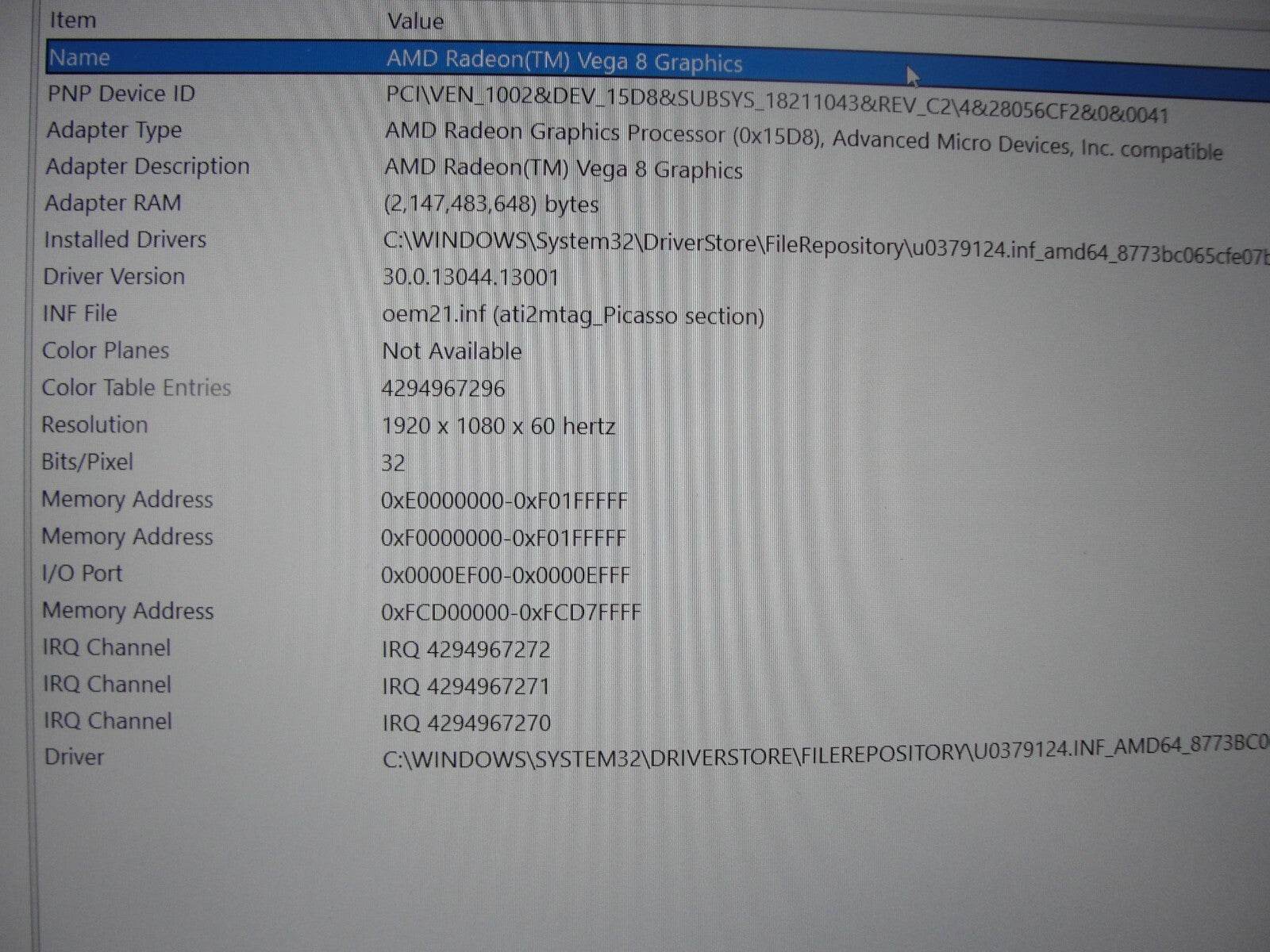 Asus VivoBook F512DA 15.6” FHD AMD Ryzen 5 3500U 2.1GHz 12GB 128GB SSD/HDD 1TB - Tested Computer Laptop Parts