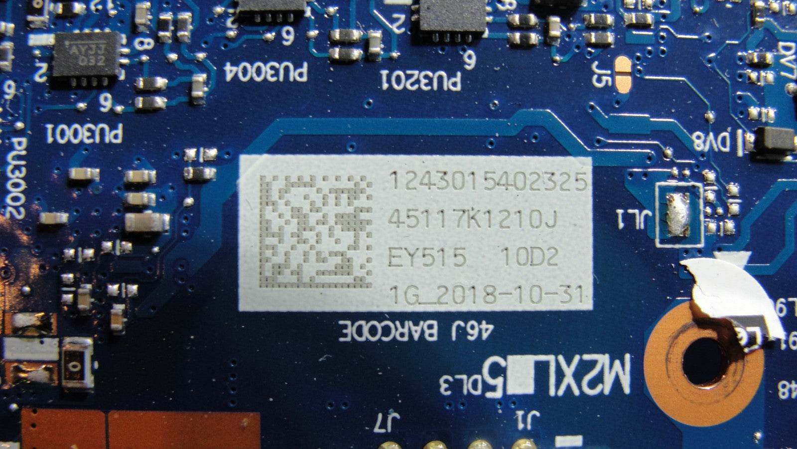 Lenovo Y530-15ICH 81FV i7-8750H 2.2GHz GTX1050Ti 4GB Motherboard 5B20R40161 ASIS - Tested Computer Laptop Parts