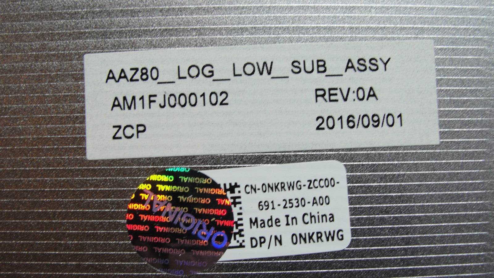 Dell XPS 13.3” 13 9350 Genuine Laptop Bottom Case Base Cover NKRWG Excellent - Tested Computer Laptop Parts