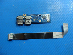 HP 15-dw0077nr 15.6" Genuine Dual USB Board w/Cable LS-H327P