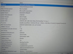 Lenovo ThinkPad T14 Gen 1 14” FHD Intel Core i5-10310U 1.7GHz 16GB SSD 252GB - Tested Computer Laptop Parts