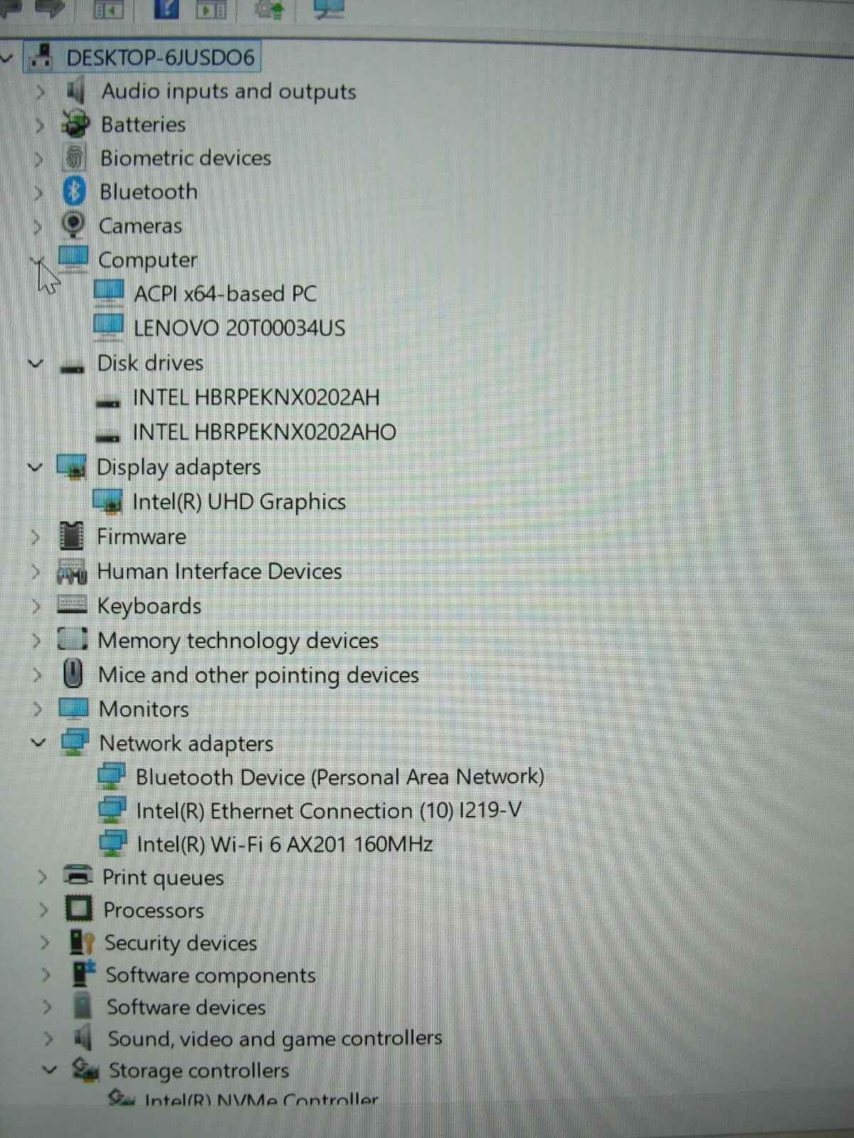 Lenovo ThinkPad T14s Gen 1 14” TOUCH FHD Intel Core i7-10510U 1.8GHz 16GB 512GB - Tested Computer Laptop Parts