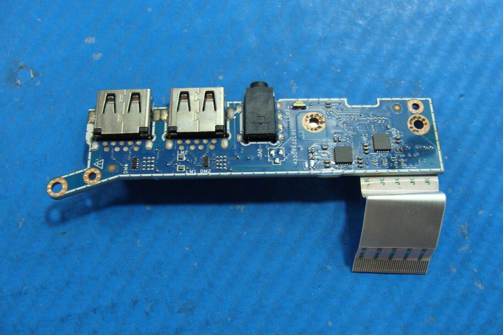 HP Pavilion 15.6” 15-dk1065wm Genuine Laptop USB Audio Board w/Cable LS-H462P - Tested Computer Laptop Parts