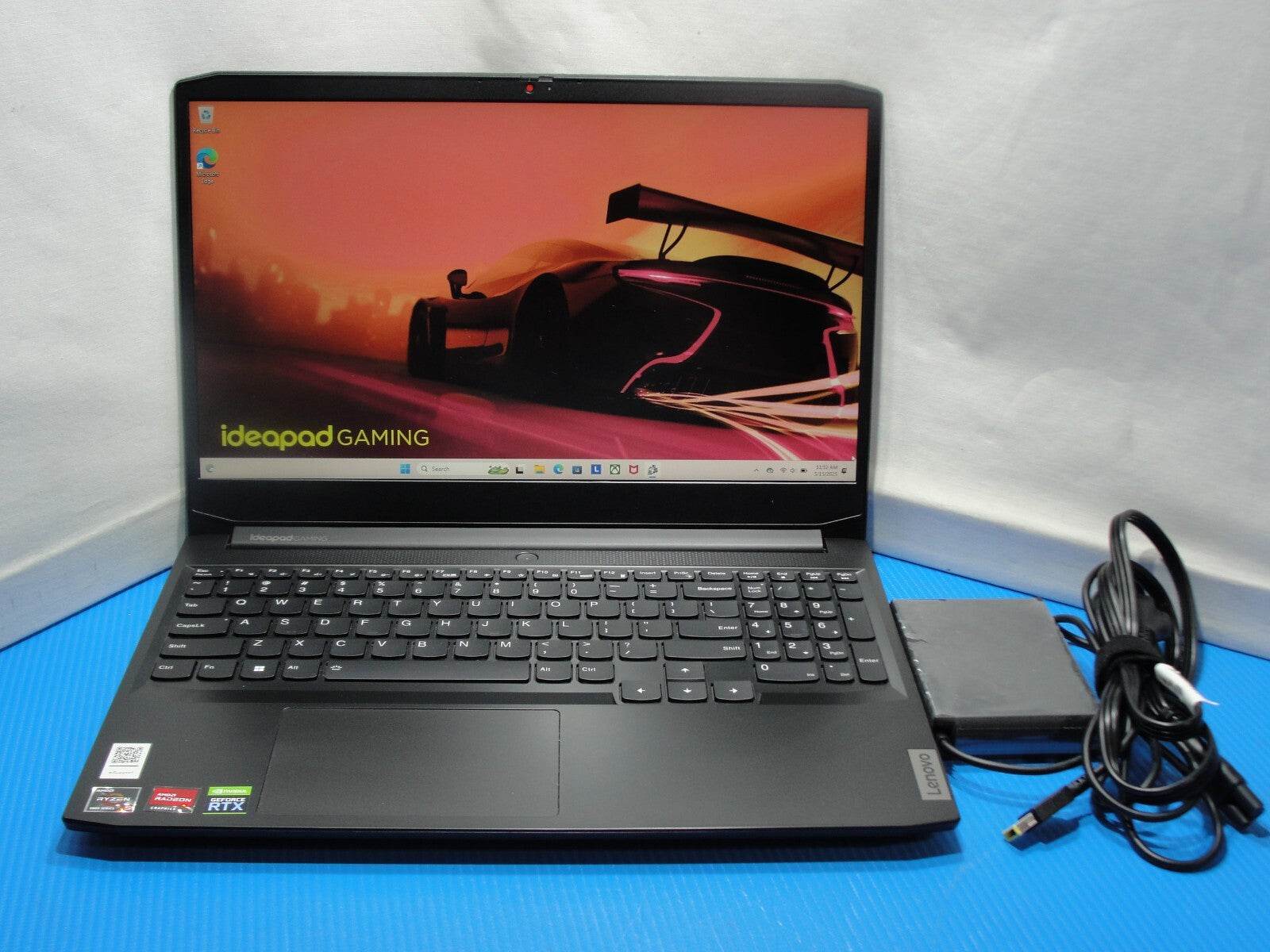 Lenovo IdeaPad Gaming 3 15ACH6 15.6”FHD AMD 5 5600H 8GB 256GB SSD NVIDIA RTX3050 - Tested Computer Laptop Parts