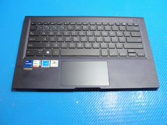 Asus ExpertBook B1400CBA-X574 14" Palmrest w/Touchpad Keyboard BL 13NX0571AP0302