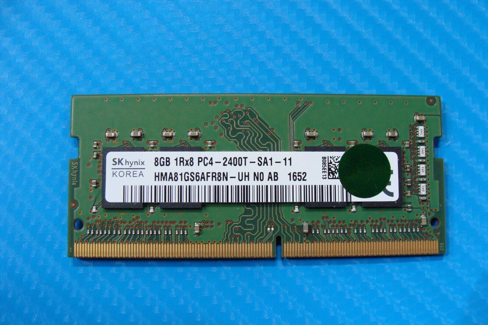 HP m3-u003dx SK Hynix 8GB 1Rx8 PC4-2400T Memory RAM SO-DIMM HMA81GS6AFR8N-UH
