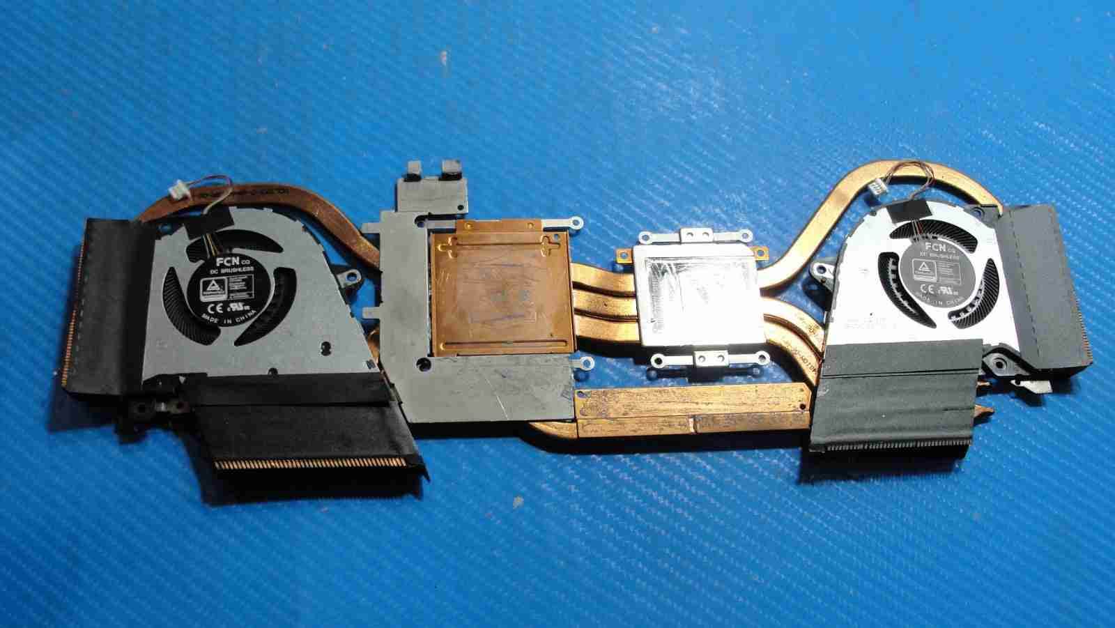 Asus ROG Zephyrus 14” G14 GA104QM OEM CPU Cooling Fans /Heatsink 13NR05S0AM0201 - Tested Computer Laptop Parts