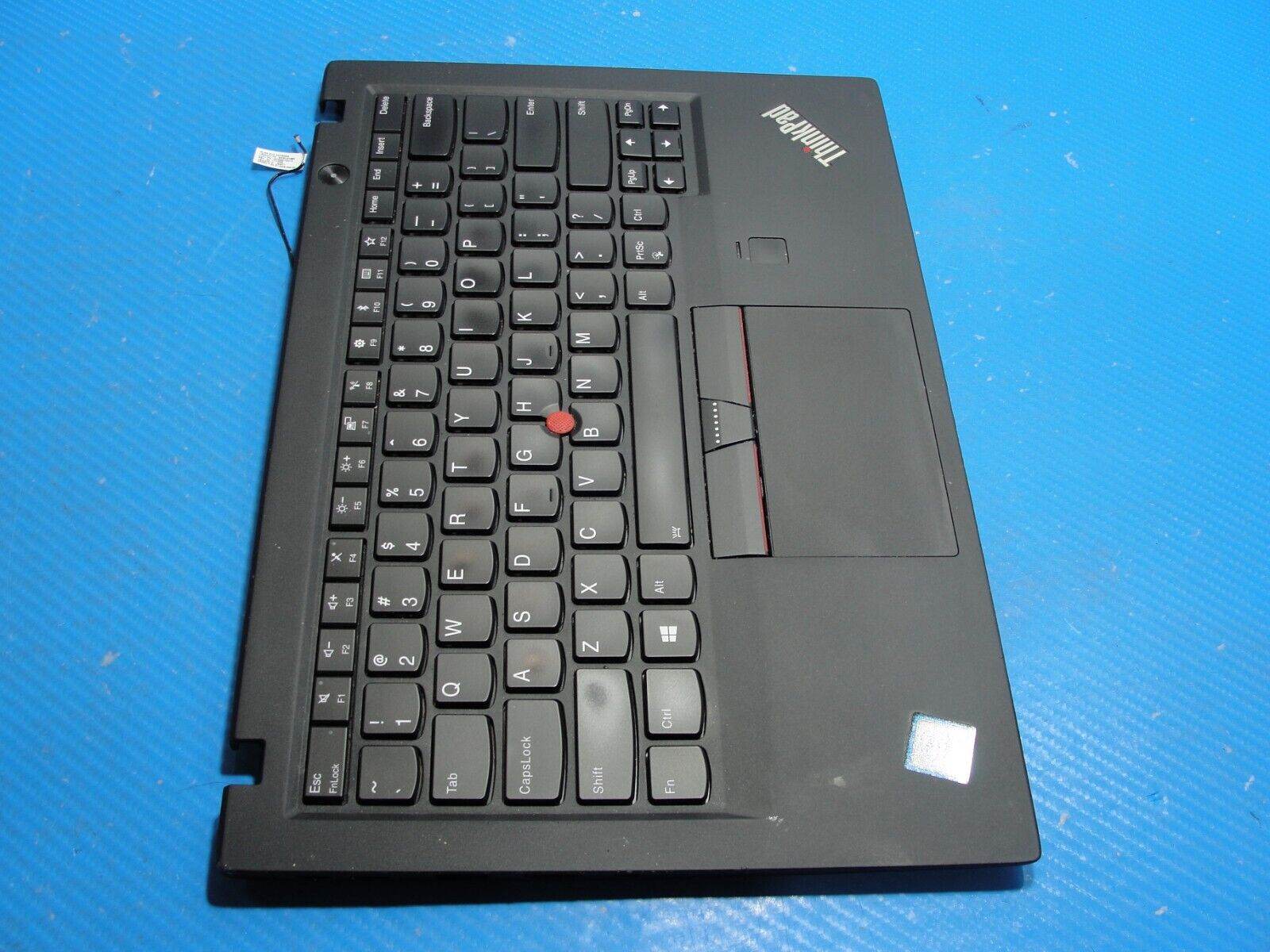 Lenovo ThinkPad 14 X1 Carbon 5th Gen Palmrest w/TouchPad BL Keyboard AM12S000500 - Tested Computer Laptop Parts