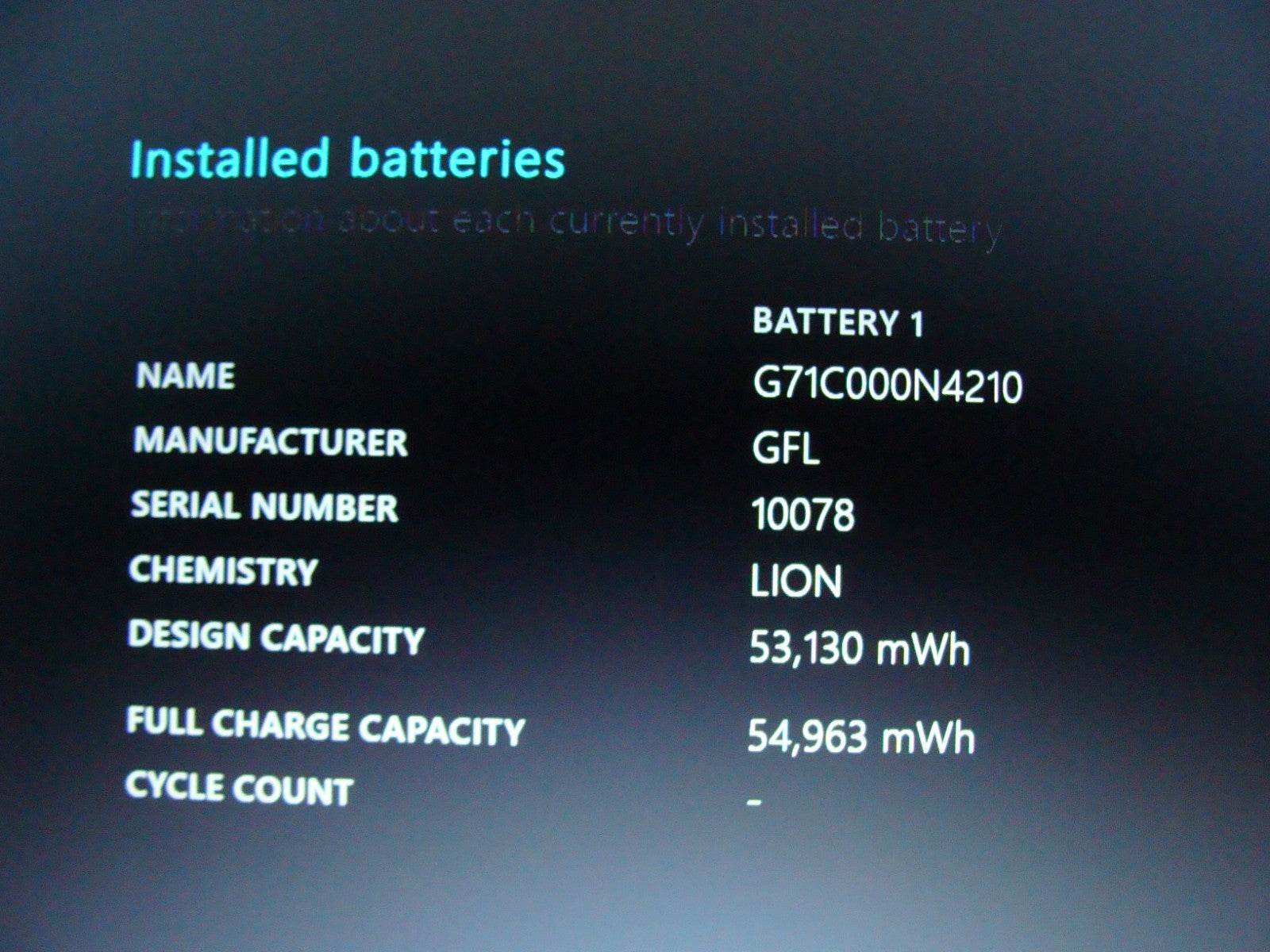 DynaBook Satellite Pro C40-K Intel Celeron 7305 1.1Ghz 8GB 256GB 100% Battery - Tested Computer Laptop Parts