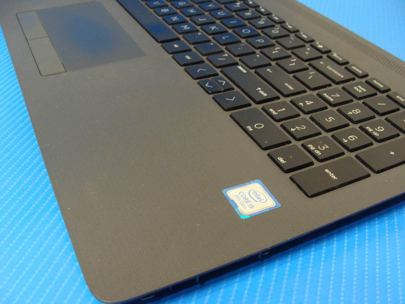 HP 15.6” 250 G7 Genuine Laptop Palmrest w/TouchPad Keyboard AP29M000420 - Tested Computer Laptop Parts