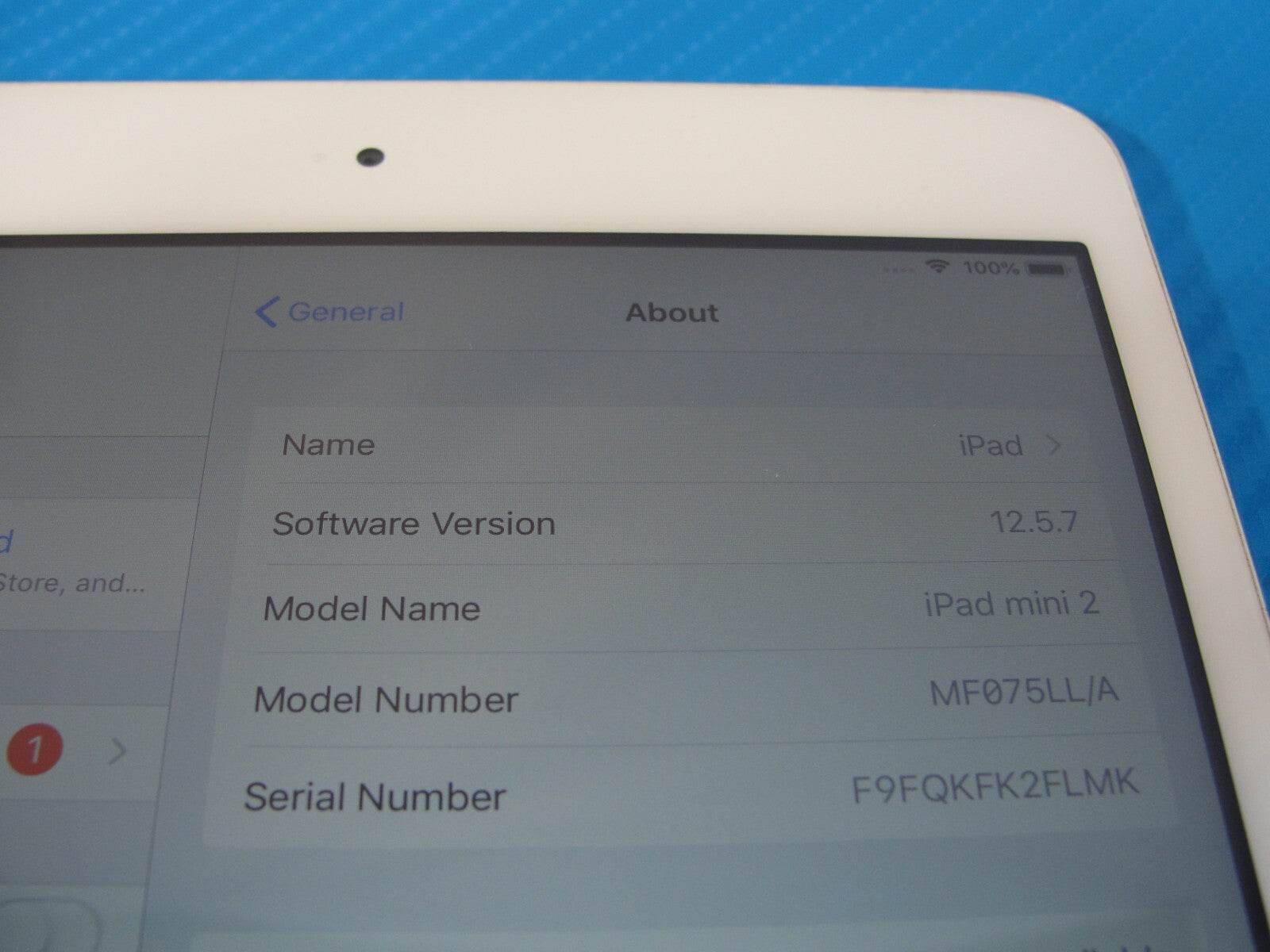 Apple iPad Mini 2 A1490 16GB SILVER Wi-Fi + Cellular Unlocked MF075LL/A - Tested Computer Laptop Parts