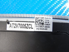 Dell Precision 7550 15.6" Genuine Cooling Fans w/Heatsink 3XNJY AT2V7005ZCL
