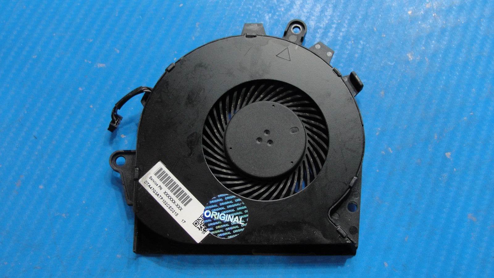 HP Omen 15.6” 15-ce018dx Genuine Laptop CPU Cooling Fan 47G3ATP102 - Tested Computer Laptop Parts