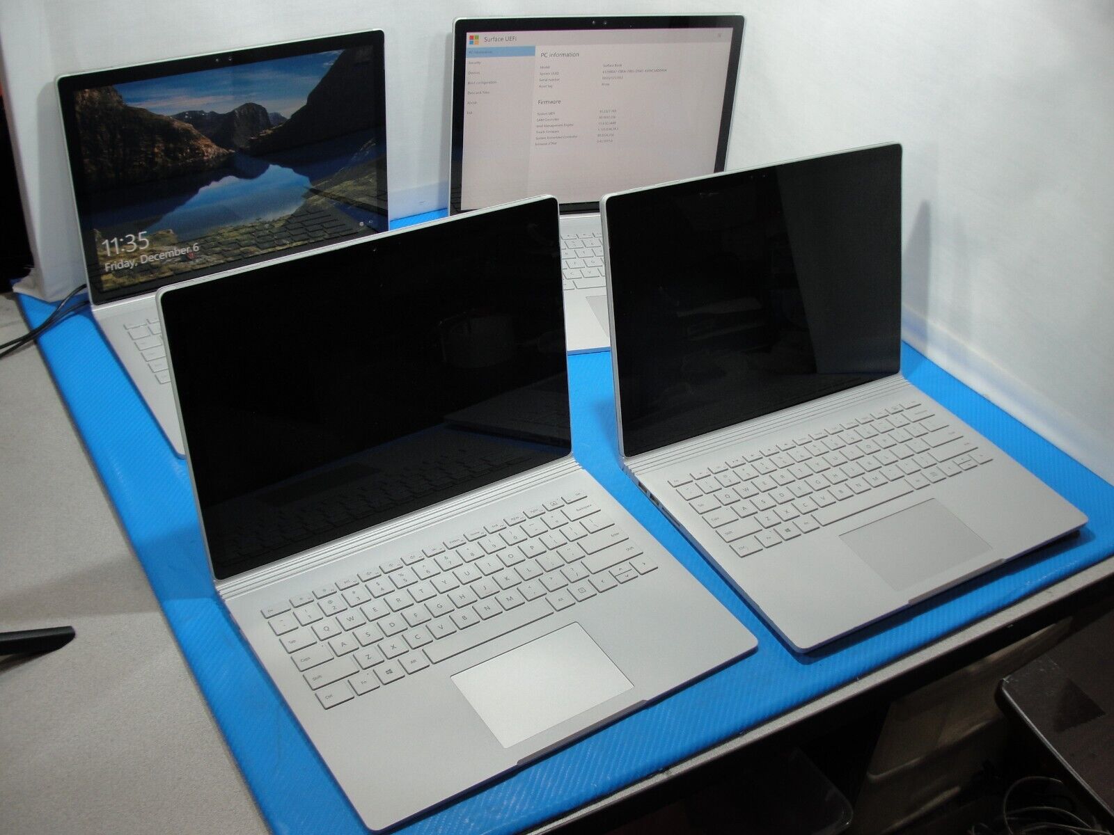 LOT of4 Microsoft Surface Book 13.5