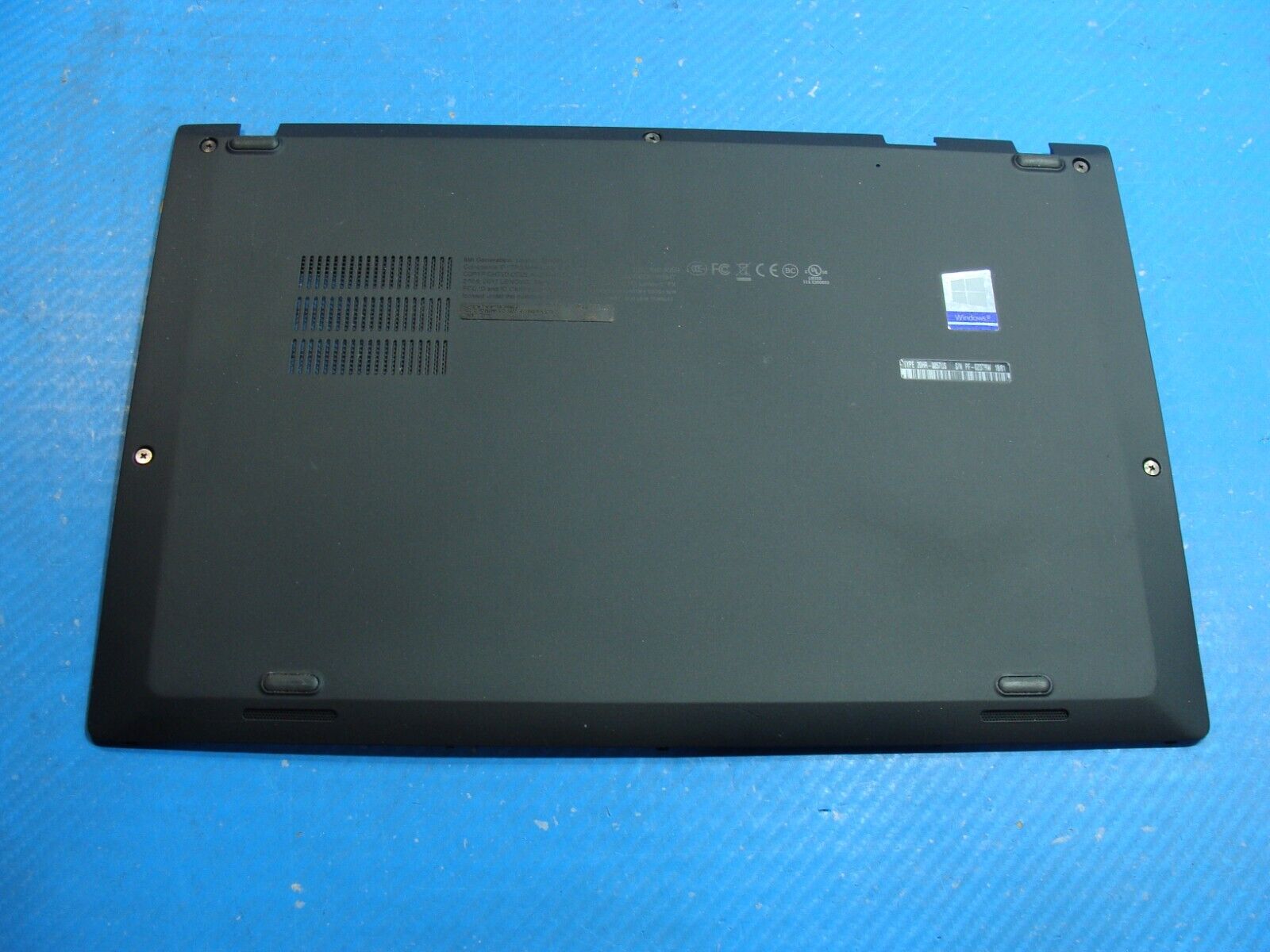 Lenovo ThinkPad 14” X1 Carbon 5th Gen Bottom Case SM10N01548 AM12S000400 Grade A