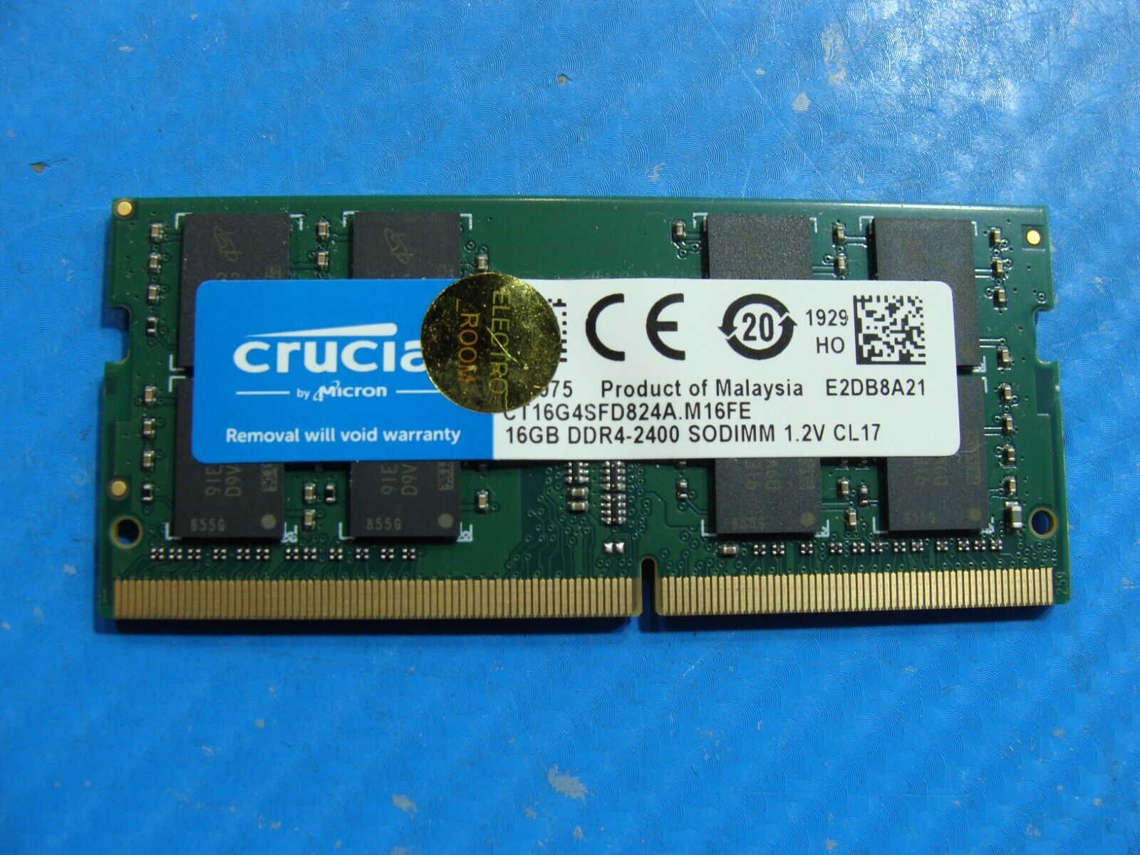 Dell 7400 Crucial 16GB DDR4-2400 SO-DIMM Memory RAM CT16G4SFD824A.M16FE
