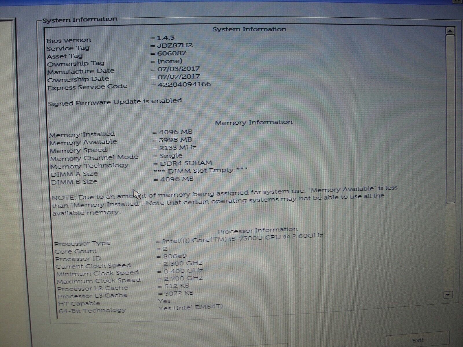 Lot 5x Dell Latitude 5480 Intel i5-7300U Laptop EXCELLENT BATTERY PWR Adp NO SSD