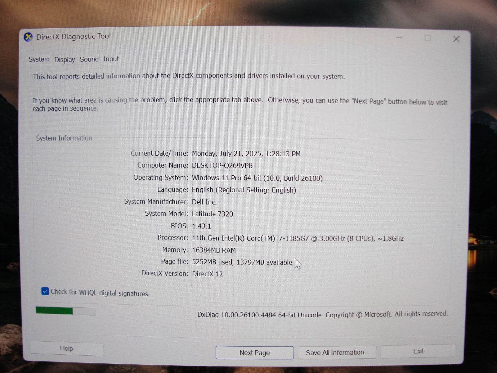 Dell Latitude 7320 13.3”FHD TOUCH Intel Core i7-1185G7 3GHz 16GB 256GB +Charger - Tested Computer Laptop Parts