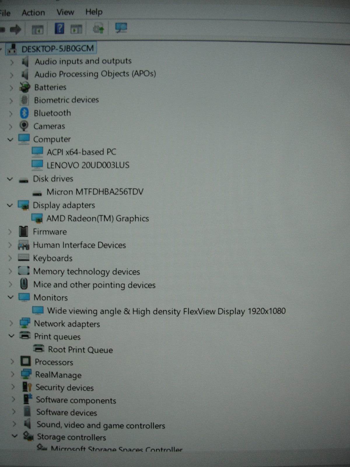 Lenovo ThinkPad T14 Gen 1 14” FHD TOUCH AMD Ryzen 5 Pro 4650U 2.1GHz 16GB 256GB - Tested Computer Laptop Parts