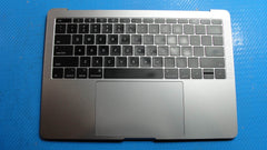 MacBook Pro 13 A1708 Mid 2017 MPXQ2LL Top Case Palmrest w/Battery Gray 661-07946 - Tested Computer Laptop Parts