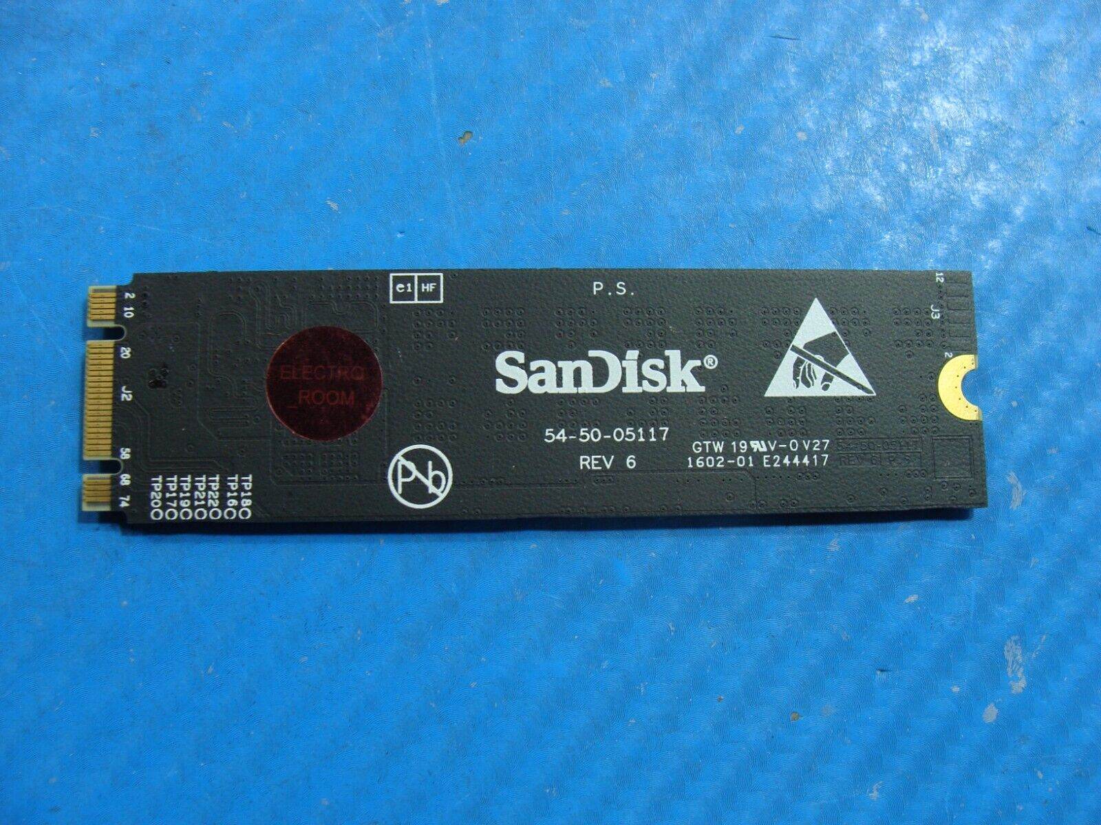 Lenovo Yoga 260 SanDisk 128GB SATA M.2 SSD Solid State Drive SD7SN6S- 128G-1006 - Tested Computer Laptop Parts