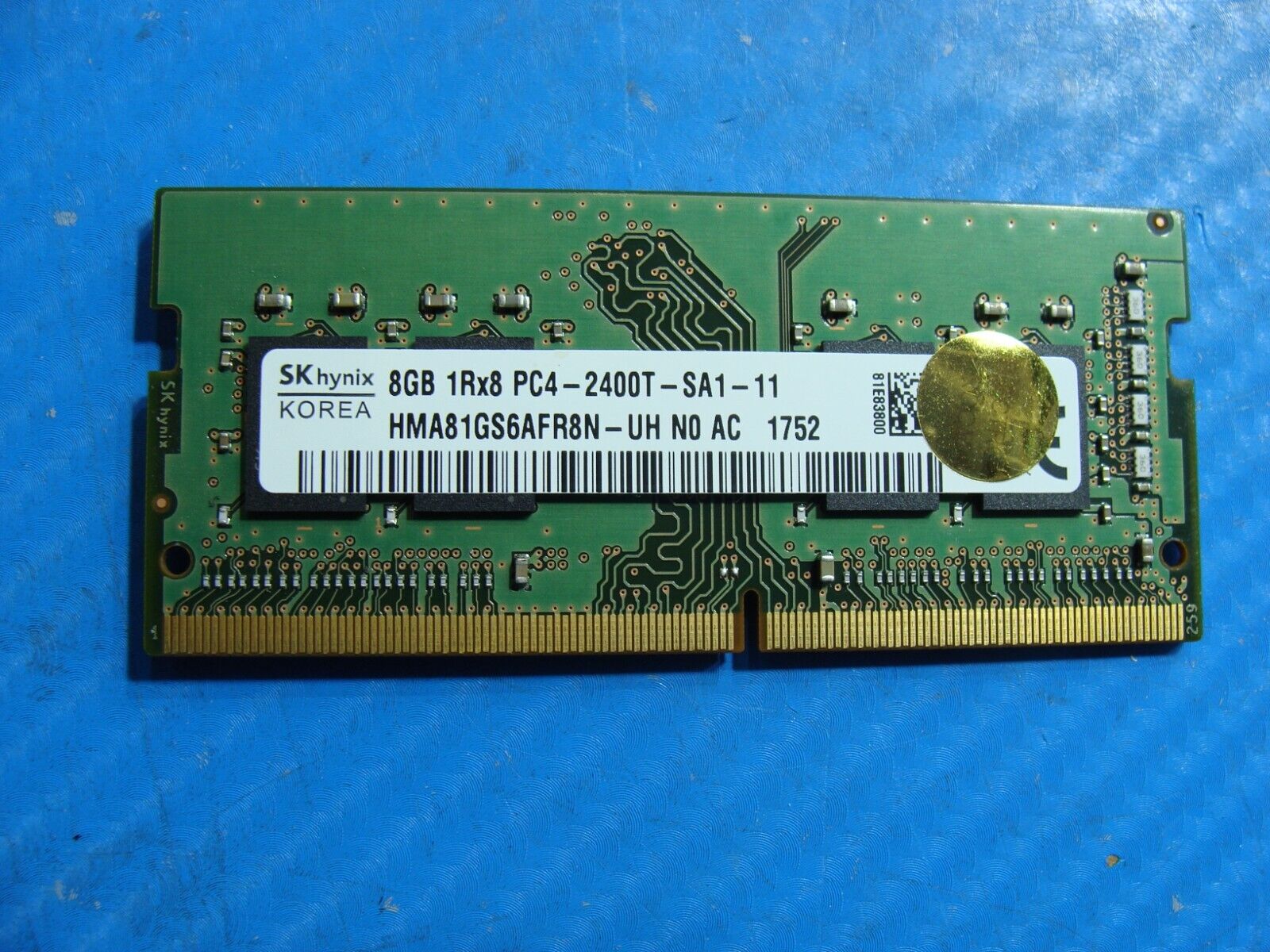 HP 15-bs163tu SK Hynix 8GB 1Rx8 PC4-2400T Memory RAM SO-DIMM HMA81GS6AFR8N-UH