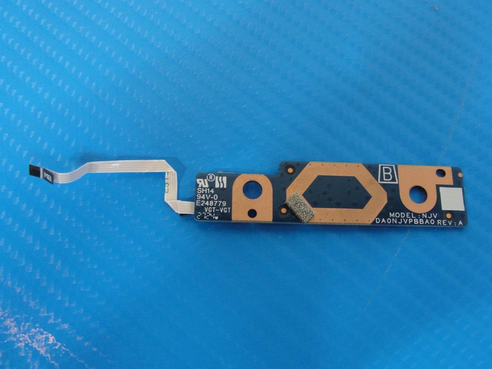 ASUS ROG Zephyrus G16 GA605W GA605WI Power Button Board da0njvpbba0 Rev: A - Tested Computer Laptop Parts