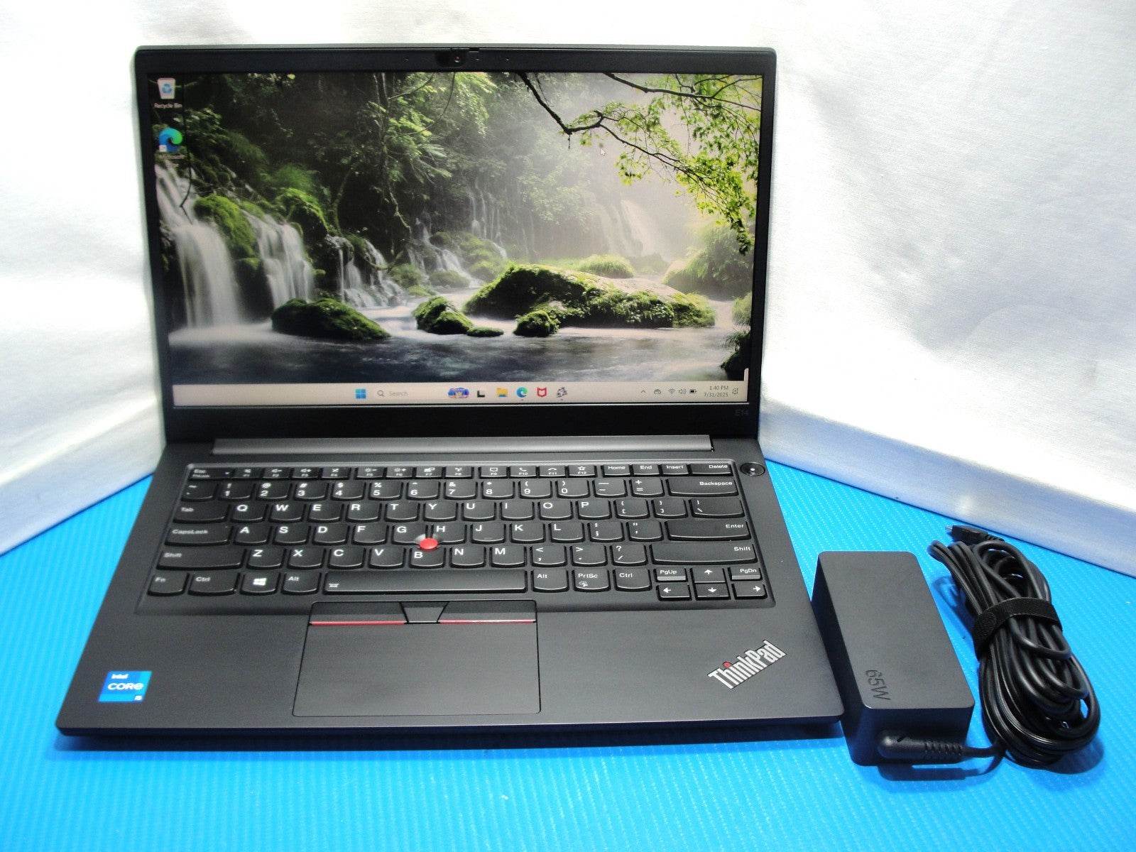 Lenovo ThinkPad E14 Gen2 14”FHD Intel Core i5-1135G7 2.4GHz 8GB SSD Reset 256GB - Tested Computer Laptop Parts