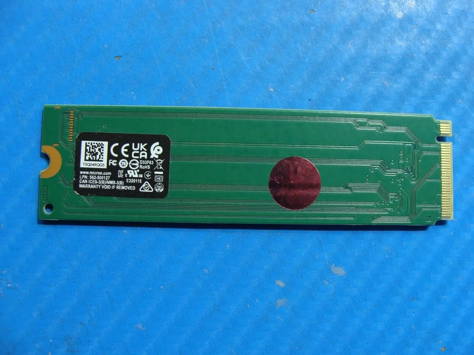 Asus F1400E-SB34 Micron 256GB NVMe SSD Solid State Drive MTFDKBA256TFK-1BC1AABGA