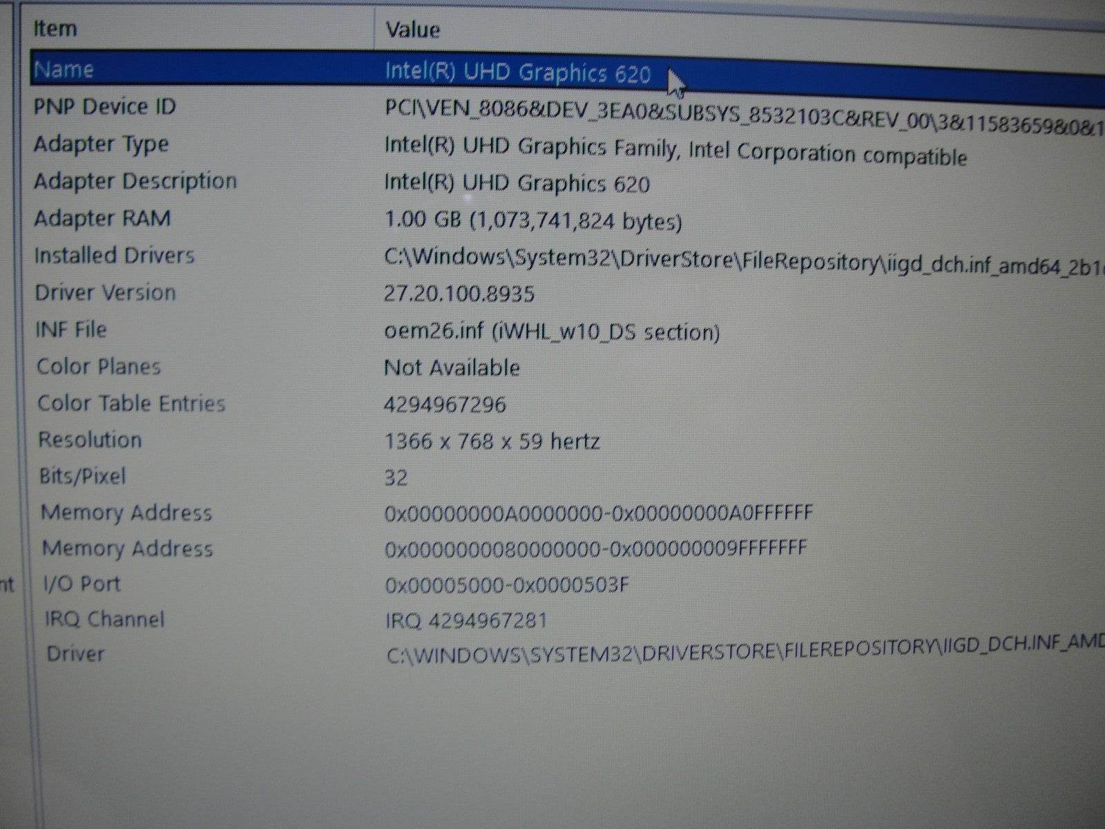 HP 15-DA1005DX 14”HD TOUCH 1.8GHz 12GB SSD Reset 256GB+Charger - Tested Computer Laptop Parts