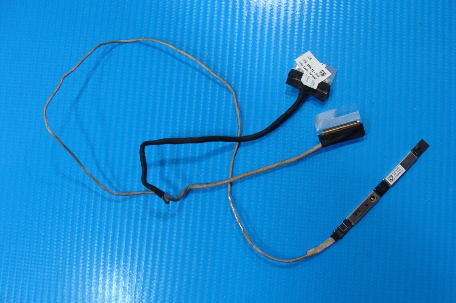 HP 15.5” 15-bs113dx OEM Laptop LCD Video Cable w/WebCam 809612-013 914519-2V0