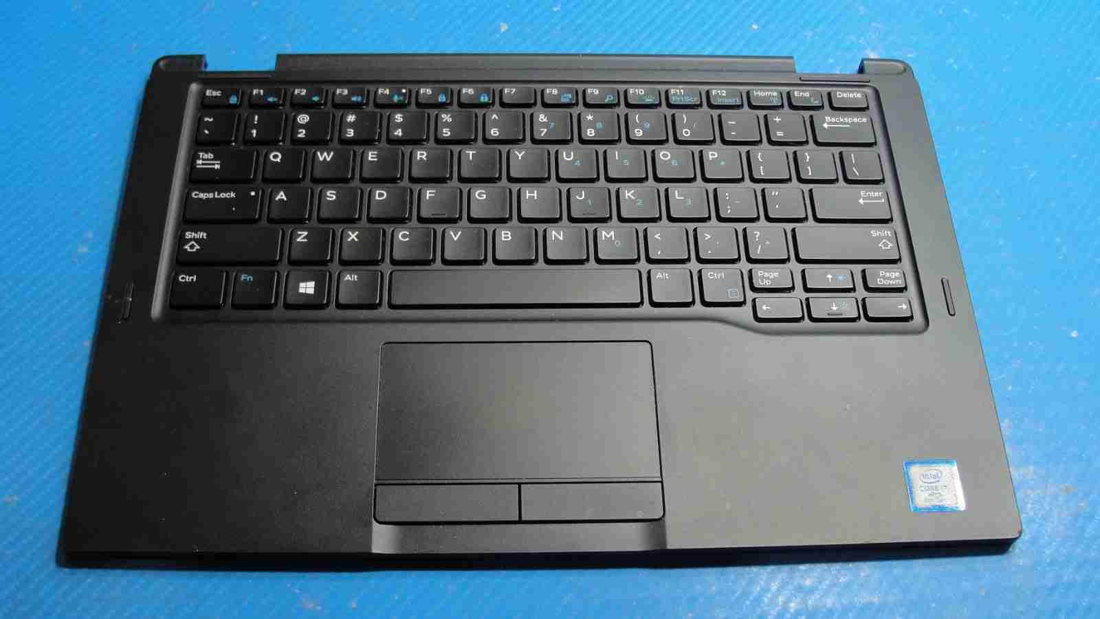 Dell Latitude 13.3” 7390 2in1 Palmrest w/TouchPad BL Keyboard & Speakers 8JMTM - Tested Computer Laptop Parts
