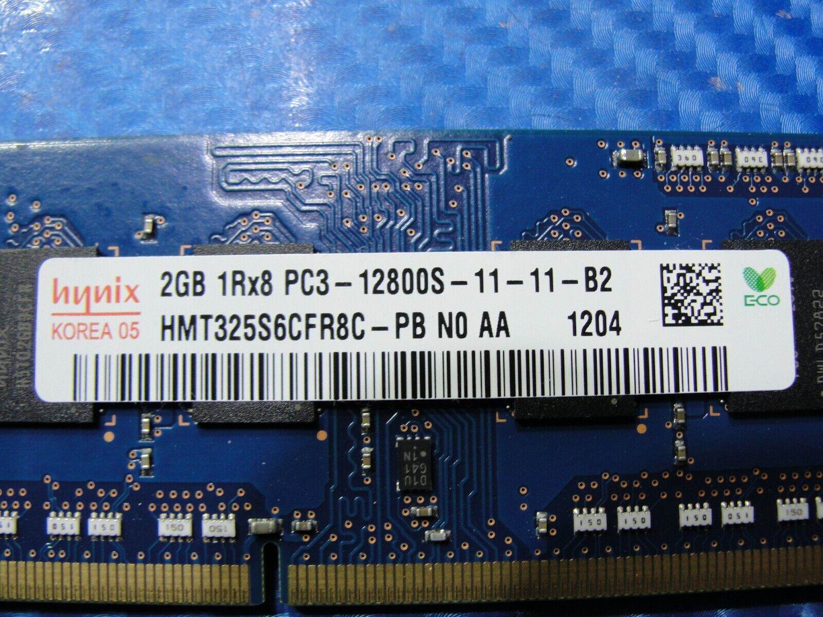MacBook Pro A1278 Laptop Hynix 2GB Memory PC3-12800S-11-11-B2 HMT325S6CFR8C-PB - Tested Computer Laptop Parts