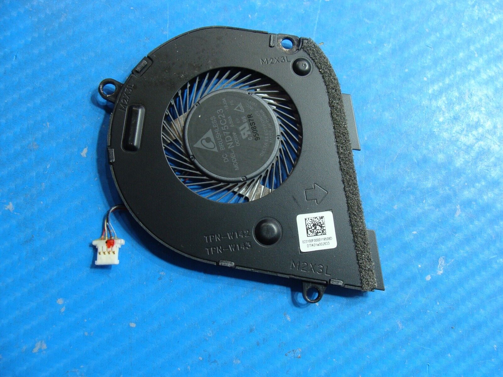 HP Envy x360 15.6” 15-dr0013nr Genuine Laptop CPU Cooling Fan 023100F00001