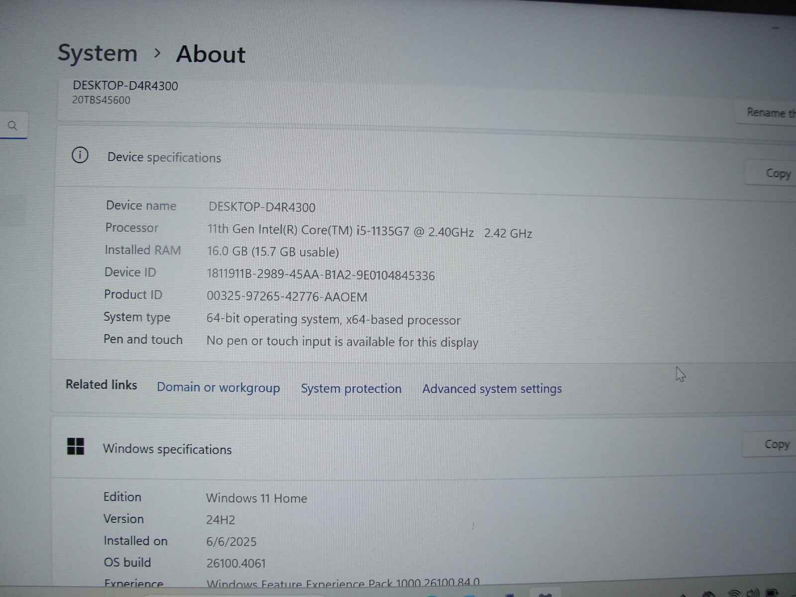 Lenovo ThinkPad E14 Gen 2 14”FHD Intel Core i5-1135G7 2.4GHz 16GB 512GB SSD - Tested Computer Laptop Parts