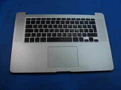 MacBook Pro A1398 15" Mid 2015 MJLQ2LL/A Top Case Palmrest w/Battery 661-02536