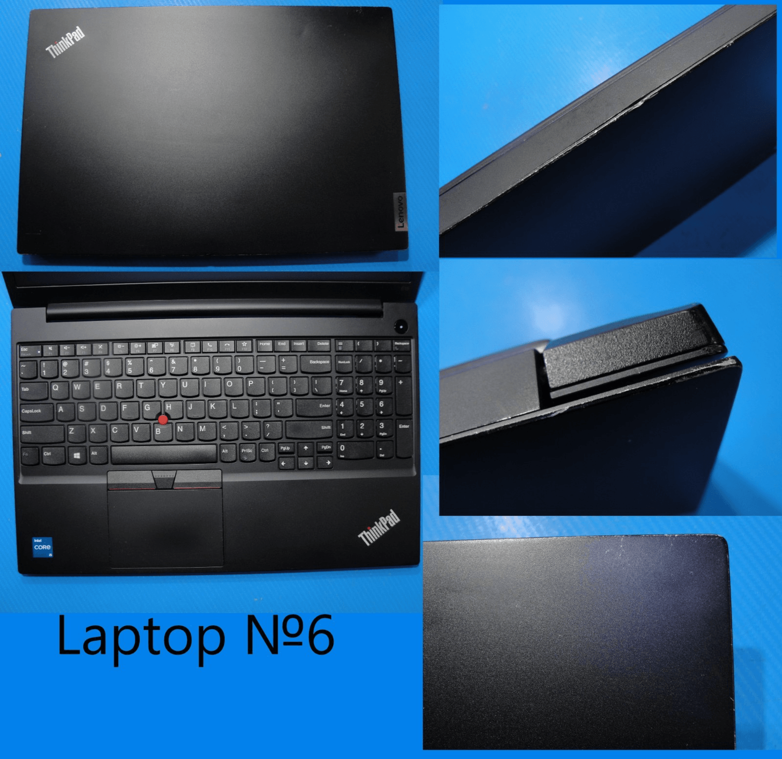 Lenovo ThinkPad E15 Gen 2 15.6”FHD Core i5-1135G7 2.4GHz 8GB SSD Reset 512GB - Tested Computer Laptop Parts