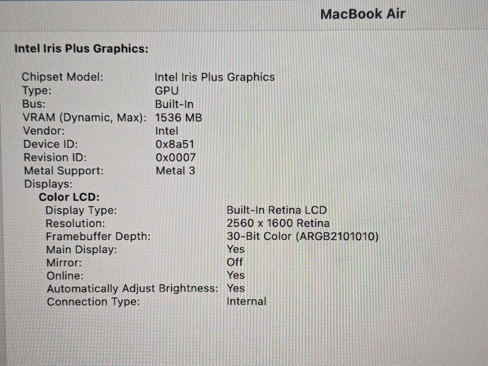Apple MacBook Air 13