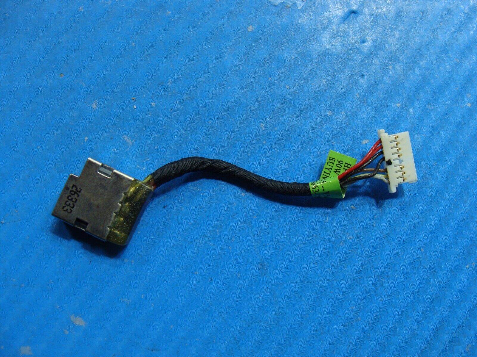 HP Pavilion 15.6” 15-au123cl Genuine Laptop DC IN Power Jack w/Cable 799735-Y51 - Tested Computer Laptop Parts