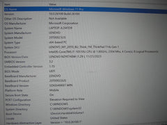 Lenovo ThinkPad T14s Gen 1 14”FHD Core i7-10510U 1.8GHz 8GB SSD Reset 512GB - Tested Computer Laptop Parts