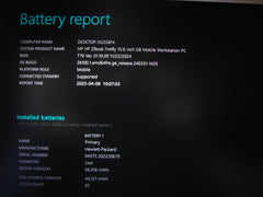 Warranty HP Zbook Firefly G8 15.6” FHD i7-1185G7 3GHz 32GB SSD Reset 512GB - Tested Computer Laptop Parts