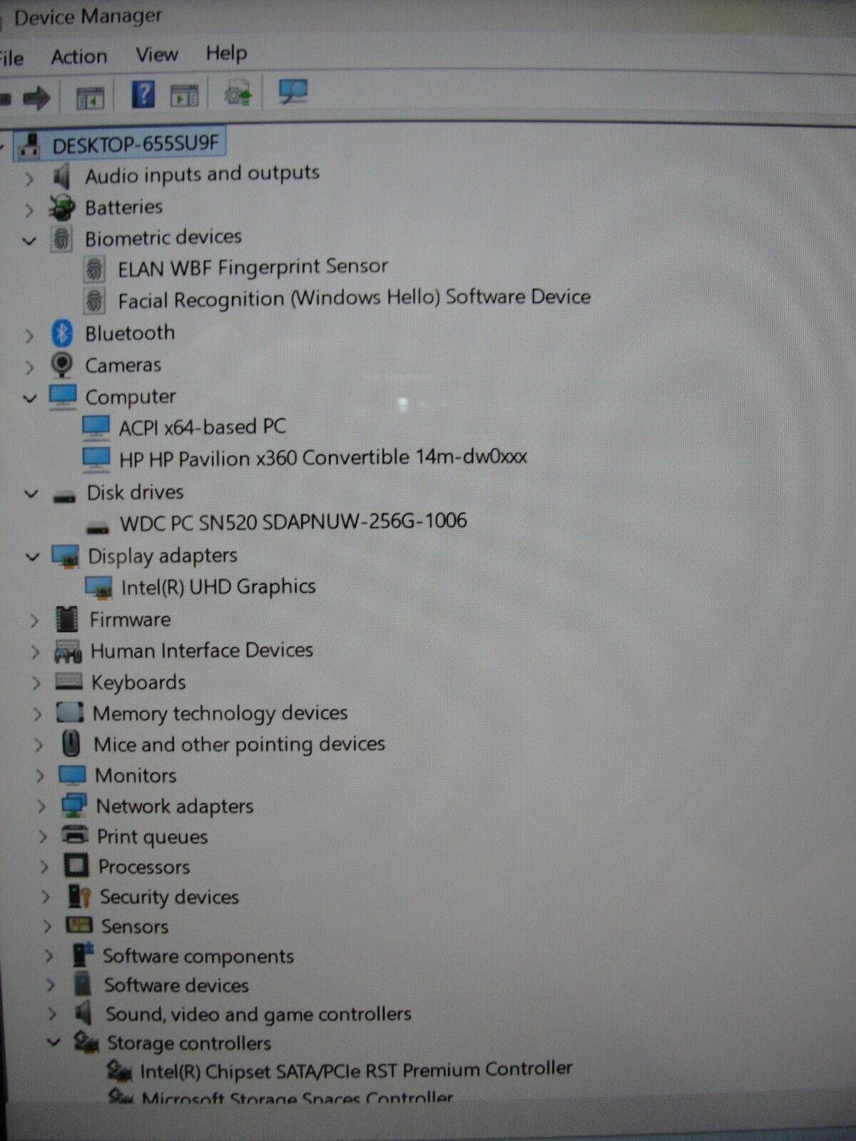 HP Pavilion x360 14m-DW0023DX 14”FHD TOUCH i5-1035G1 1GHz 8GB SSD 256GB - Tested Computer Laptop Parts