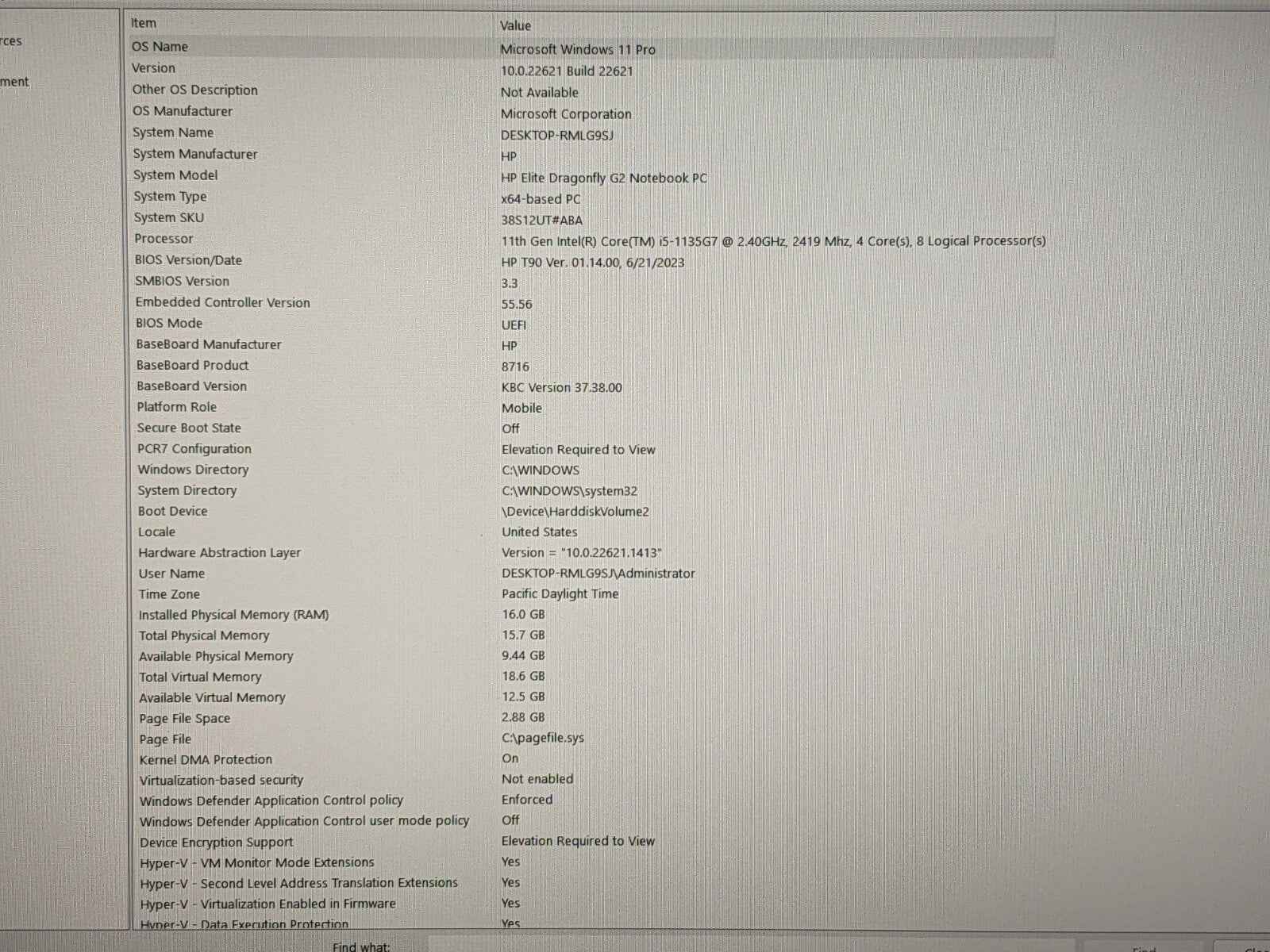 HP Elite Dragonfly G2 13.3