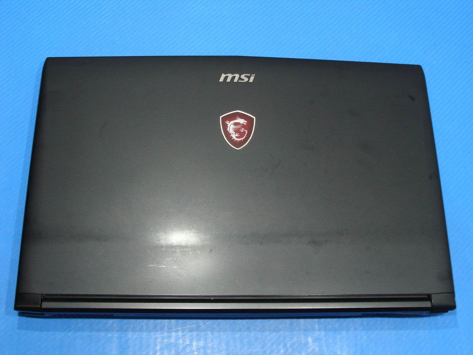 MSI GL62M 7RD 15.6'' FHD core i5-7300HQ 2.5GHz 8GB 256GB GTX 1050 Battery 91% - Tested Computer Laptop Parts