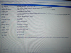 HP 15-EF2033DX 15.6” HD AMD Ryzen 3 5300U 2.6GHz 8GB SSD Reset 256GB- Charger - Tested Computer Laptop Parts