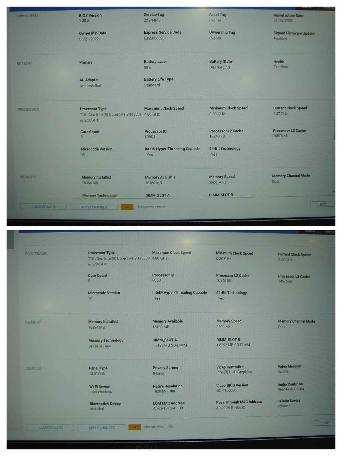 Dell Latitude 5421 14