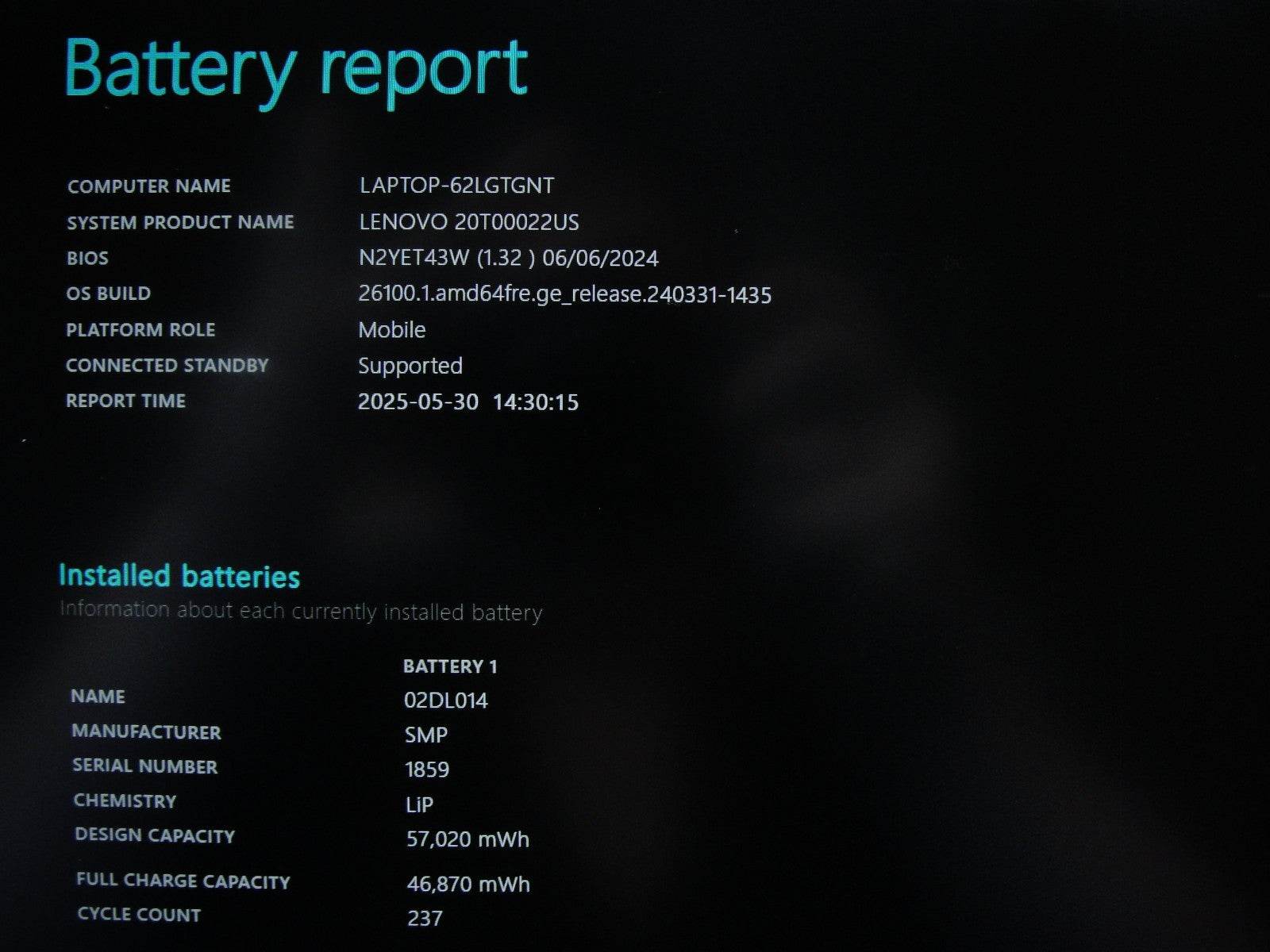 Lenovo ThinkPad T14s Gen1 14”FHD Intel Core i5-10210U 1.6GHz 8GB SSD Reset 512Gb - Tested Computer Laptop Parts