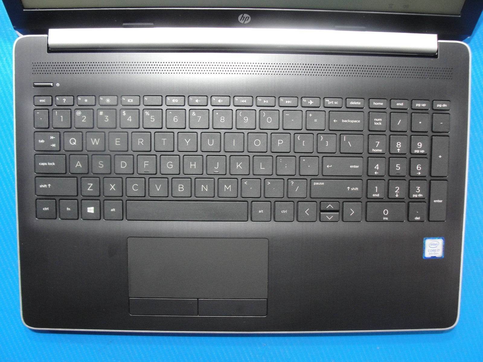 HP 15-DA1005DX 14”HD TOUCH 1.8GHz 12GB SSD Reset 256GB+Charger - Tested Computer Laptop Parts